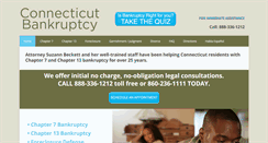 Desktop Screenshot of connecticut-bankruptcy.com